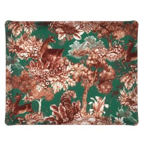 Plateau Acrylique 37 X 28 cm Gaia - Malachite