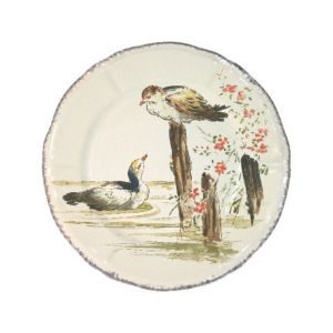 Assiette Dessert 23.2 cm Sarcelles GRANDS OISEAUX