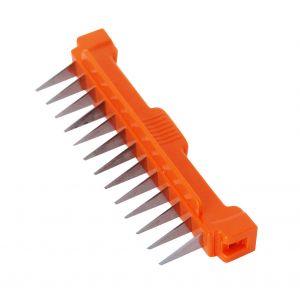 Peigne ultra orange - pas de 7 mm