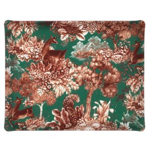 Plateau Acrylique 46 X 36 cm Gaia - Malachite