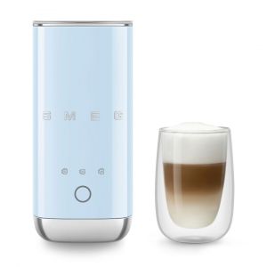 Emulsionneur de lait "Années 50" Bleu Azur