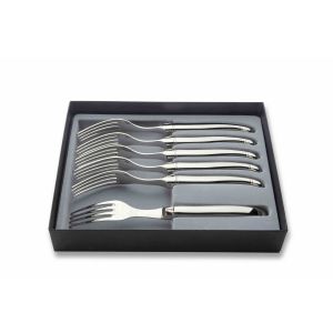 Coffret de 6 fourchettes de table Laguiole inox