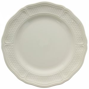 Coffret de 4 Assiettes Plates PONT AUX CHOUX BLANC