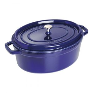Cocotte ovale 31 cm Bleu intense
