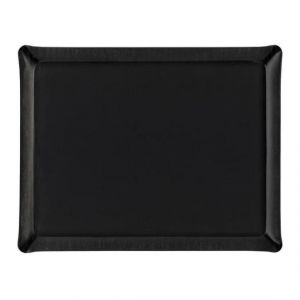 Plateau Acrylique 46 x 36 cm Lin Noir