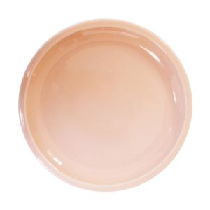 Assiette Xl Rose Buvard Cantine 26,5 cm
