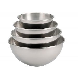 Bassine 1/2 spherique inox ø 30cm