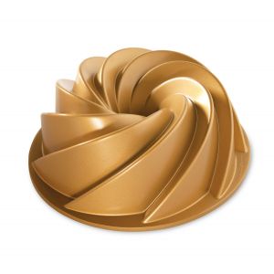 Moule à gâteaux en fonte d'aluminium doré Rosace Héritage grand m...