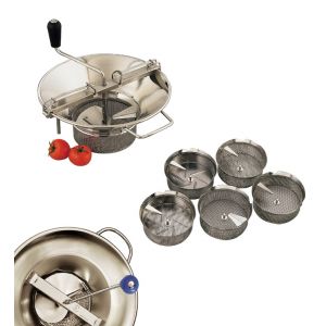 Moulin legumes profess. inox s/grille