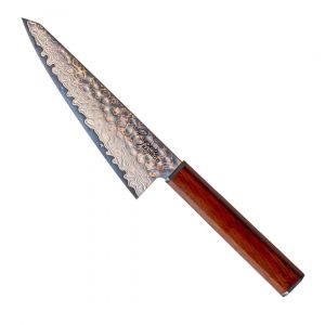 Couteau Damas De Couleur - Ryoma Rainbow - Honesuki 14 cm