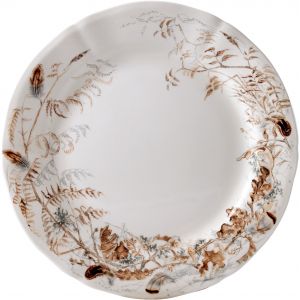Assiette Dessert 23.2 cm Feuillages SOLOGNE