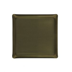 Plateau Acrylique 36 X 36 cm Secret - Vert Olive