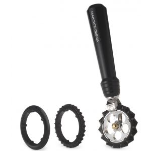 Roulette coupe-pâte Pastawheel Noir Marcato Design