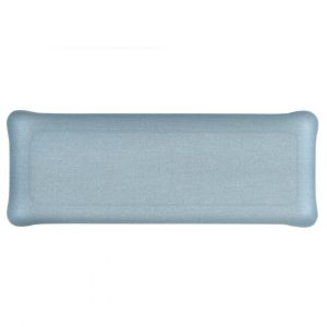 Plateau Acrylique 37 X 13 cm Secret - Bleu Clair