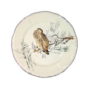 Assiette Dessert 23.2 cm Bernache GRANDS OISEAUX