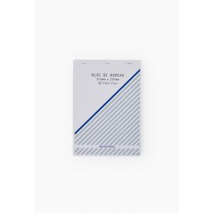 Bloc notes, 21x29,7cm, petits carreaux, 80 pages, 80gr/mÂ²
