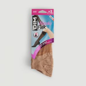 Lot de 2 mi-bas ABSOLU FLEX DIM