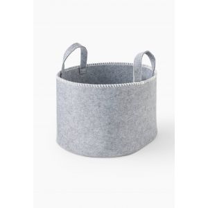 Panier ovale, L45x35xH30cm, en feutrine