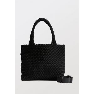 Cabas tress&eacute; en tissu