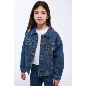 Veste brod&eacute;e en jean