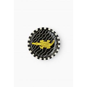 Assiette à diner motif lézard, 23cm - MAISON CHÂTEAU ROUGE x MONOPRIX