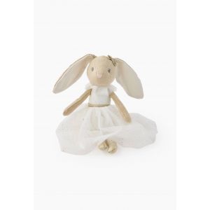 Peluche cygne ballerine blanche 33cm