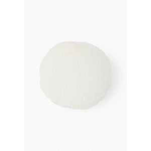 Coussin rond, 40cm de diam&egrave;tre, 100% polyester recycl&eacute;