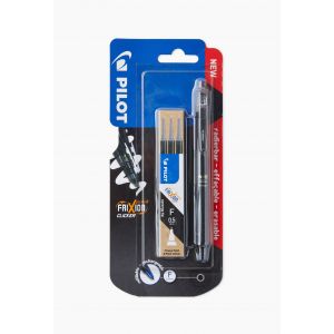 ROLLER PILOT FRIXION POINT CLICKER 0,5mm NOIR +3RECHARGES BLISTER