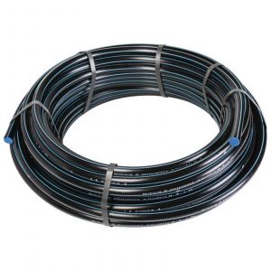 Tube polyéthyl bleu - Longueur: 50m - Diamètre: 32 mm