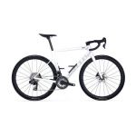 Velo de route bmc teammachine slr 01 three sram force axs 12v 700mm blanc 2026