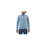 Polaire millet ubic lightgrid 1 2 zip bleu homme