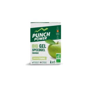 Boite de 6 speedgel punch power pomme