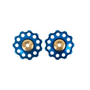 Ice galets de derailleur bleu x2 9 10v
