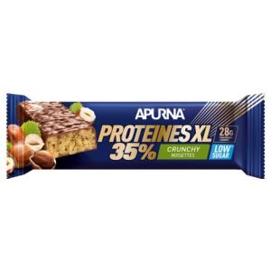 Barre hyperproteinee apurna crunchy xl noisettes 80g