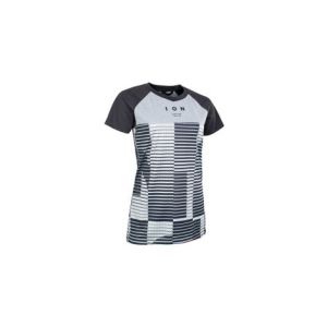 Maillot manches courtes ion scrub amp meshine noir femme