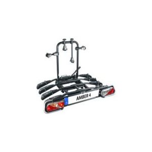 Porte velos plateforme sur attelage 4 velos amber iv   eufab