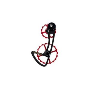 Chape de derailleur cyclingceramic oversized 14 19t pour derailleur campagnolo 11v rouge