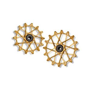 Paire de galets de derailleur garbaruk pour sram gx xo xx eagle 12v or