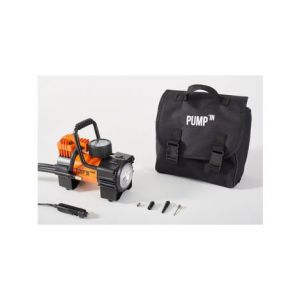 Pump in one   mini compresseur avec lampe et accessoires   alimentation 12v allume cigare