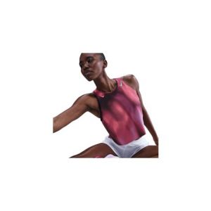 Debardeur crop nike aeroswift   faith kipyegon   rose femme