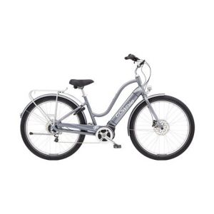 Velo de ville electrique electra townie path go  5i shimano nexus 5v 500 wh 27 5   gris holographic