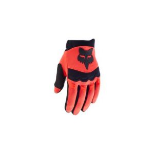 Gants longs fox dirtpaw junior orange fluo