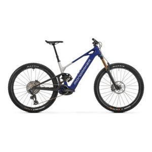 Vtt electrique tout suspendu mondraker crafty carbon rr 12v 800 wh bosch 100 nm 29   bleu 2026
