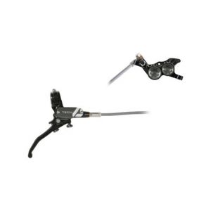 Frein arriere hope tech4 v4 noir   gris durite aviation