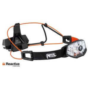 Lampe frontale petzl nao reactive lighting 1500 lumens noir