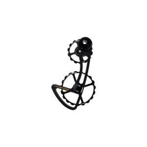 Chape de derailleur cyclingceramic oversized 14 19t pour derailleur mecanique campagnolo 12v noir