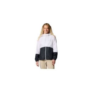 Veste coupe vent columbia flash forward ii blanc femme