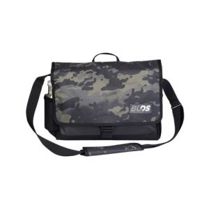 Sac coursier a bandouliere avec fixation porte bagages buds city bag light noir camo