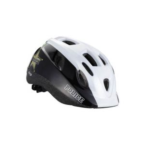 Casque enfant bbb boogy police noir blanc