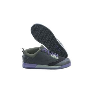 Chaussures pedales plates unisexe ion scrub amp violet noir